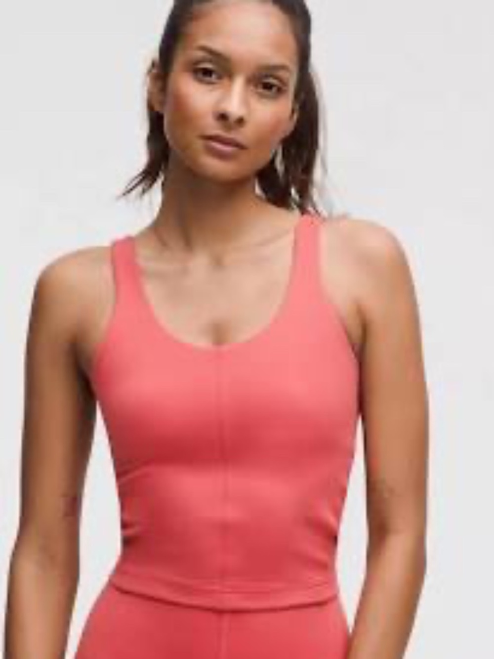 lululemon Glow Up™ Tank Top Medium Support, B/C Cup, Desert Red, Size 12